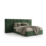 Cama Estofada Quadrados Alongada