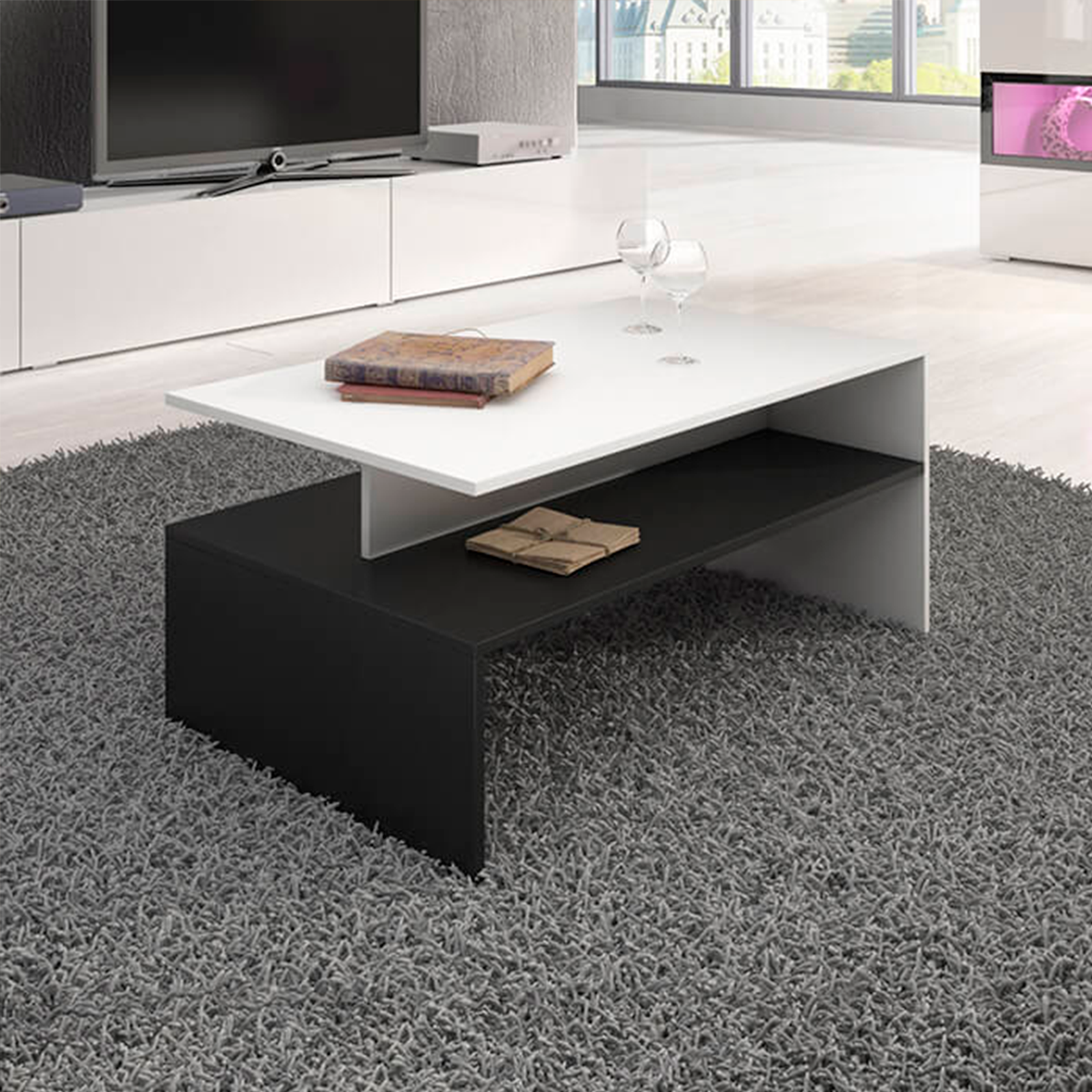 mesa de centro baros branco 1200x1200 Mesa de Centro Baros - Image 1
