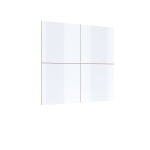 Estante completa Celine - branco/carvalho (últimas unidades) - Image 4