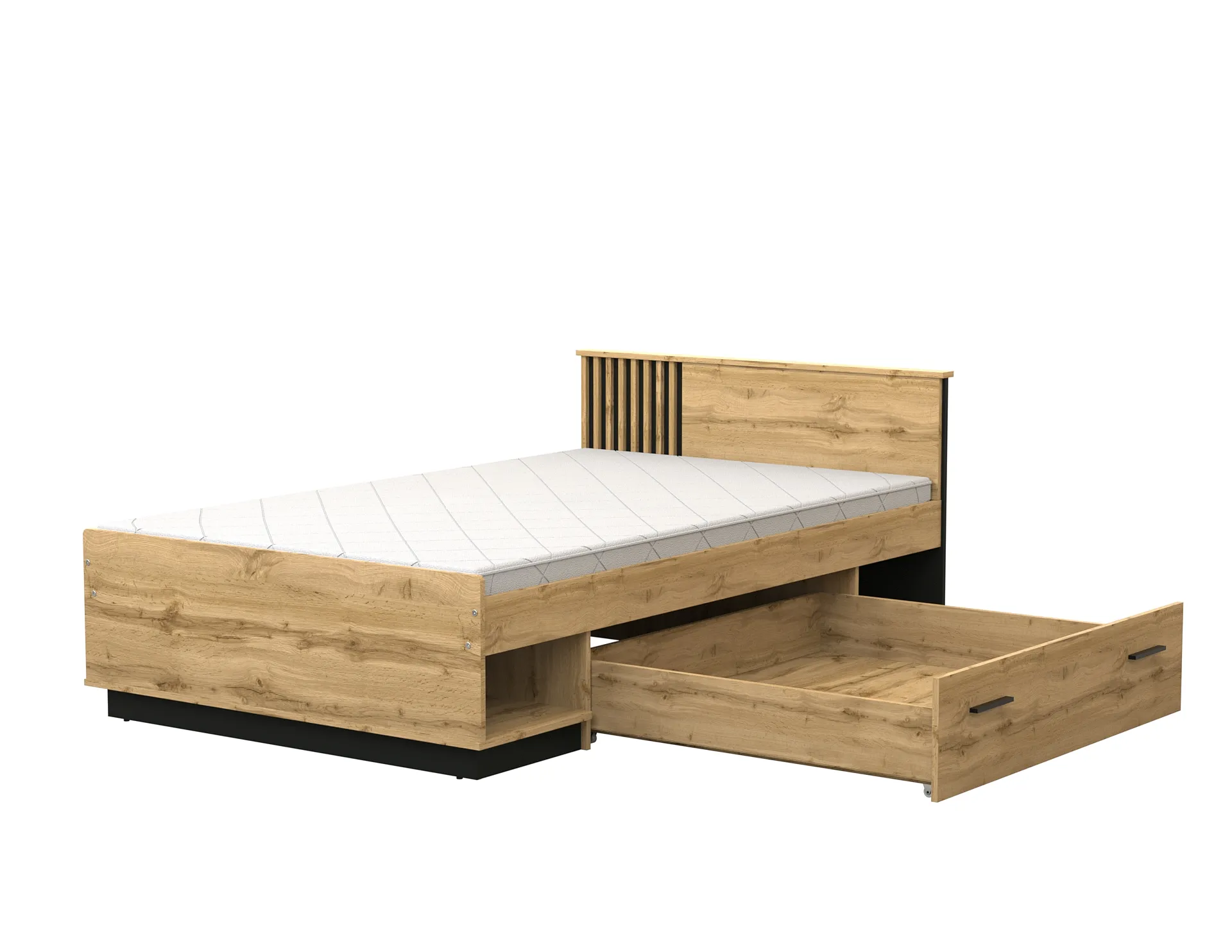 Cama Lamelo Gavetas Cama Lamelo Juvenil c/ gavetão - Image 1