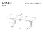 Mesa Extensível Lamelo - Image 4