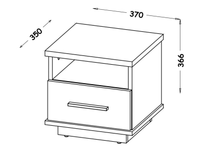 Mesa de cabeceira Lamelo - Image 4