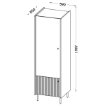Estante Prestigo c/ Portas - Image 4