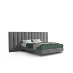 Cama Estofada Gomos Alongada Flutuante