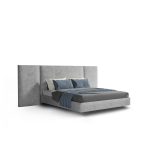Cama Estofada Prisma Alongada Flutuante