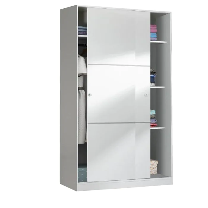 armario-120-cm-blanco-correderas Roupeiro Domus Long - Image 1