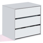 Modulo 3 Gavetas para Roupeiro ARC