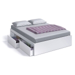 Cama Casal Kendra 4 Gavetas