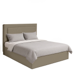 Cama Estofada Boss - 195x150 - Euro taup